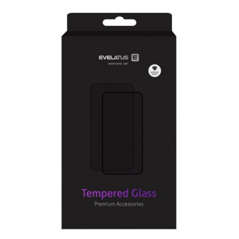 Evelatus 2.5D Full Cover antistaattinen näytönsuojus karkaistua lasia Apple iPhone XR/11 (Japan Glue, Corning)