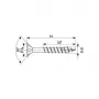 SPAX yleisruuvit T20 5x120 200 kpl