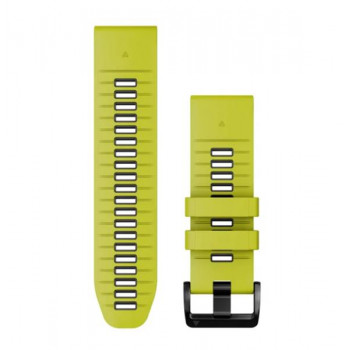Garmin silikoniranneke QuickFit 26 mm limetti/grafiitti 010-13281-03