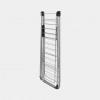 Brabantia HangOn kuivausteline vaatetankolla, 25 m, Metallic Grey