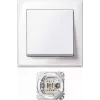 MERTEN Jumbo-kytkin MEG3341-1419, termoplasti, polarvalkoinen, AC 250 V