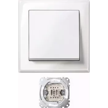 MERTEN Jumbo-kytkin MEG3341-1419, termoplasti, polarvalkoinen, AC 250 V