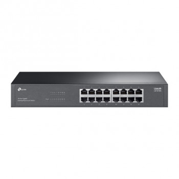 TP-Link LS1016G 16-porttinen Gigabit-työpöytä-/rack-asennettava kytkin