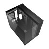 Darkflash TH285M Micro-ATX tietokonekotelo karkaistulla lasilla, musta