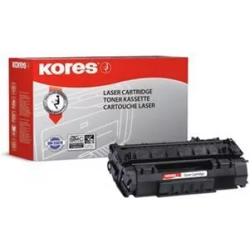 Kores G1227RBS musta värikasetti HP CM1410:lle, n. 2 000 sivua, sirulla
