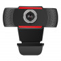 Techly Full HD 1080p USB-verkkokamera automaattitarkennuksella ja kohinaa vaimentavalla mikrofonilla (I-WEBCAM-60T)