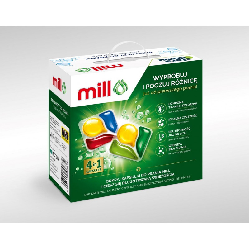 Mill pesukoneen hoitosarja