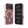 Crong Matte Magnetic MagSafe -kotelo iPhone 18 Pro Max / 17 Pro Max, vaaleanpunainen