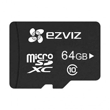 EZVIZ Smart 64GB microSD-muistikortti, Class 10, UHS-I U3 - musta