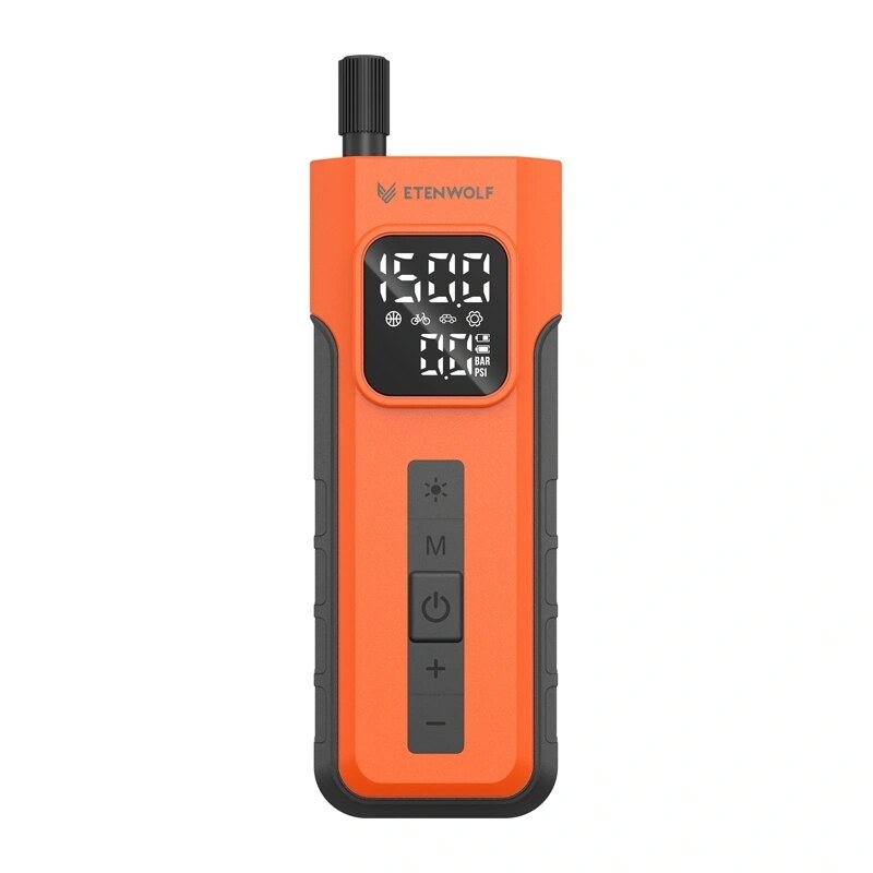 Etenwolf C2 autoilmanpainekompressori, 10,34 bar, 4000 mAh