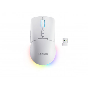 Lenovo Legion M220 RGB langaton pelihiiri, 2,4 GHz / Bluetooth / johdollinen, jäänvalkoinen (GY51V60437)