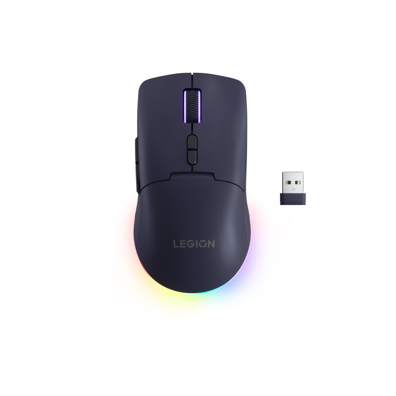 Lenovo Legion M220 RGB langaton pelihiiri, 2,4 GHz / Bluetooth / kaapeli, Nebula Purple (GY51V60439)