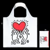 LOQI Keith Haring laukku – Dancing Heart (heijastava)