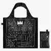 LOQI Basquiat laukku – Crown musta