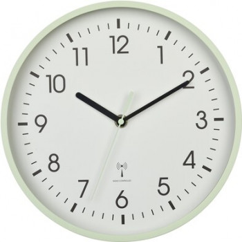 TFA Dostmann 60.3550.04 radioseinä kello 24,5 cm x 4,2 cm minttu