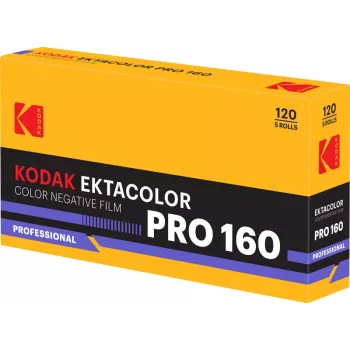 Kodak Ektacolor Pro 160 120 kamerafilmi, 5 kpl:n pakkaus