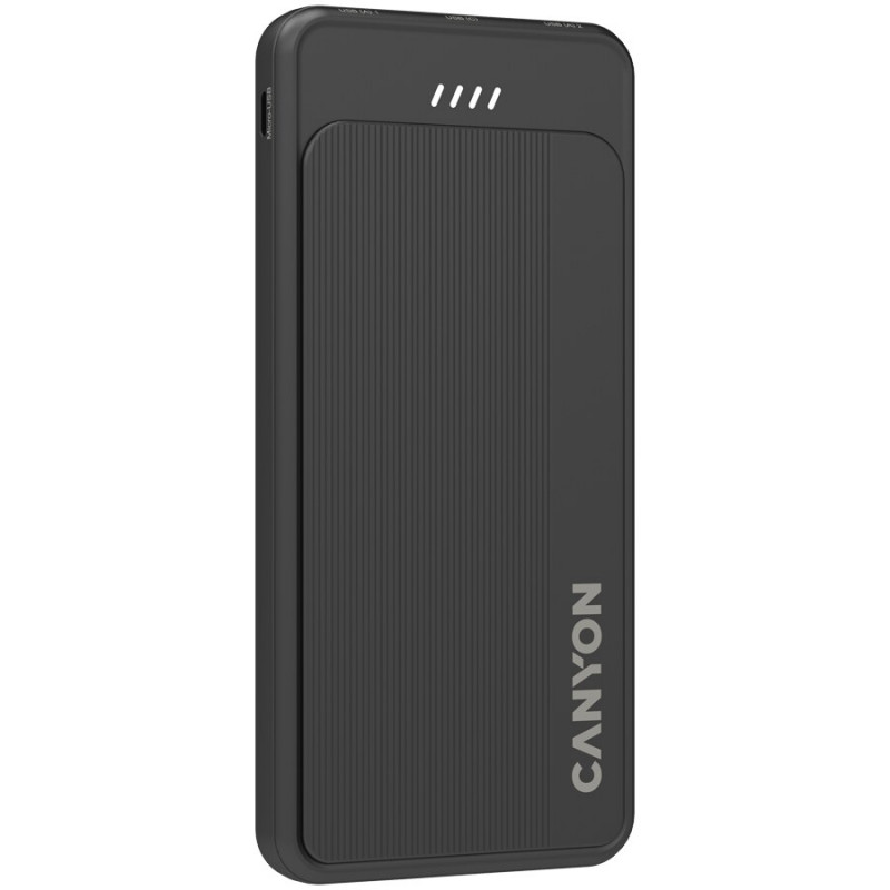 CANYON Powerbank OnPower 100 10000mAh musta
