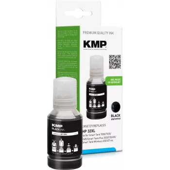 KMP 1769,1001 yhteensopiva mustepatruuna, suuri kapasiteetti (XL), musta