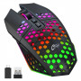 GameBox pelihiiri RGB 2,4GHz langaton ontto kotelo + USB-lataus 1600 DPI musta