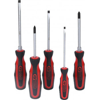 KS TOOLS ERGOTORQUEplus ruuvimeisselisarja, 5 kpl