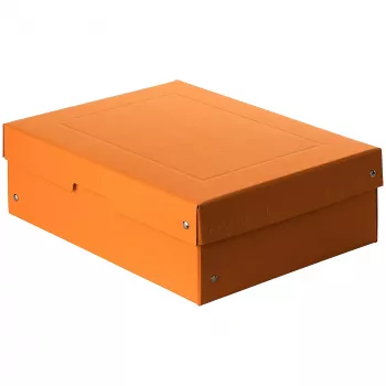 FALKEN PURE säilytyslaatikko 1250 arkkia pastellioranssi 24,0 x 32,0 x 10,0 cm