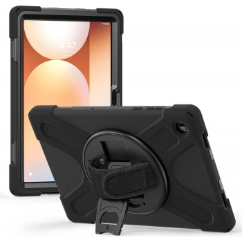 Terratec Tech Air Military -kotelo käsilenkillä Samsung Tab A11+:lle (TAXSGA044H)