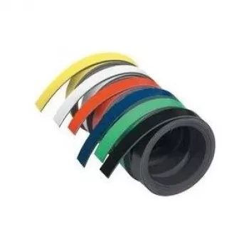 FRANKEN magneettinauha (P)1 000 x (L)15 x (K)1 mm, oranssi itseleikattava, magneettinen, kirjoitettava