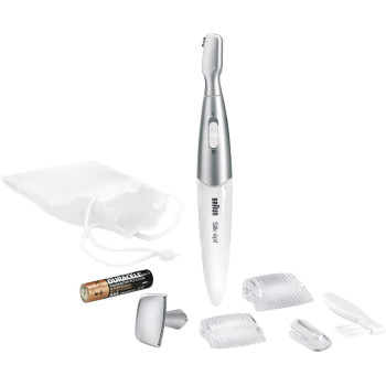 Braun FG1100 naisten trimmeri, valkoinen