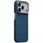 PITAKA Edge Case Argyle MagSafe -kotelo iPhone 18 Pro / 17 Pro, keskiyönsininen