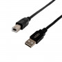 Gizzu USB 2.0 tulostinkaapeli USB-A - USB-B, 1,5 m, musta (GCPU2AB15)