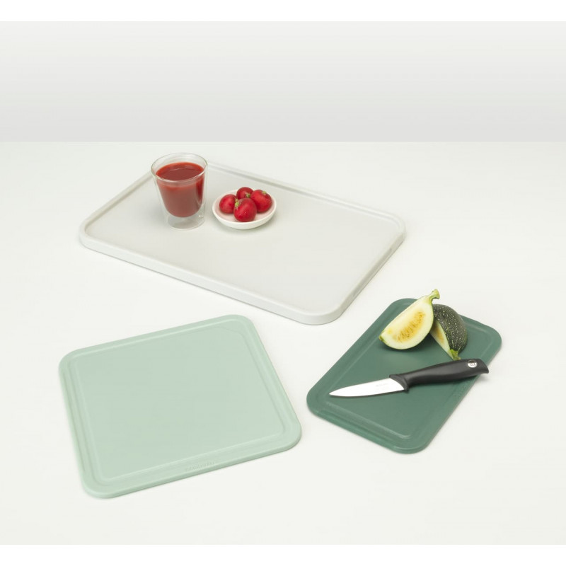 Brabantia TASTY+ leikkuulautasarja, 3 kpl, Mixed
