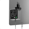 SHARGE Pixel 140 GaN-laturi, 140W, 3x USB-C, Dot-Matrix-näyttö - harmaa