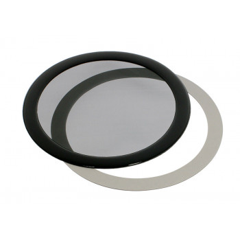 DEMCiflex pölysuodatin 120mm, pyöreä - musta/musta