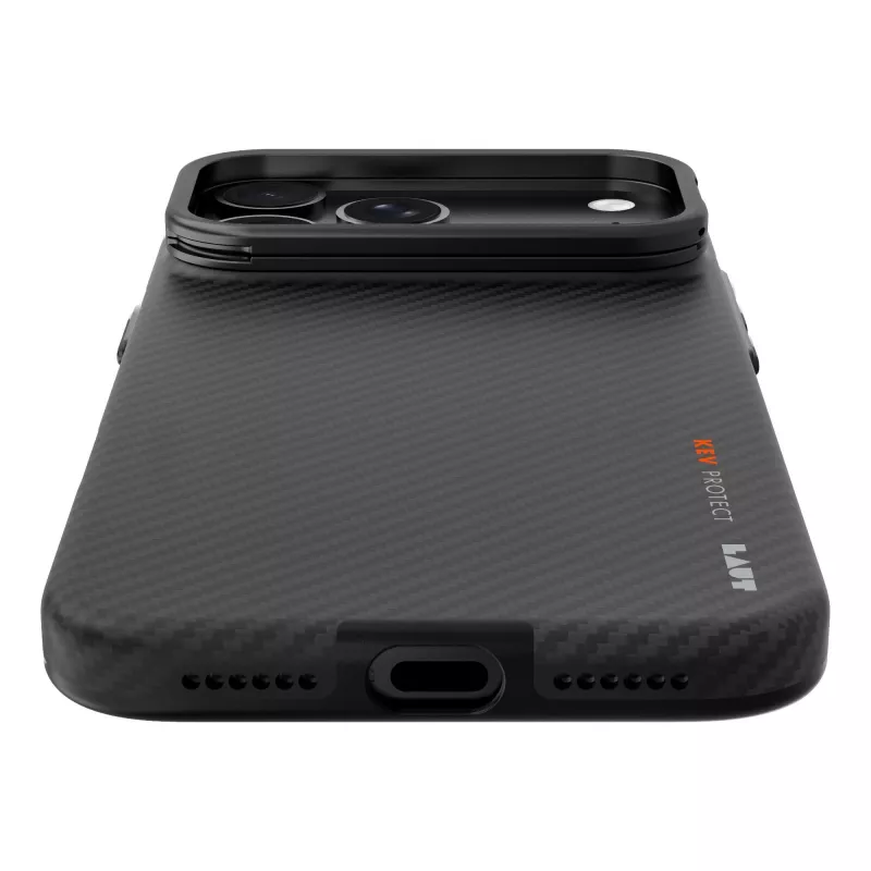 Laut Kev Protect – kotelo iPhone 18 Pro / 17 Pro, MagSafe-yhteensopiva (musta)