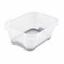 Keeeper minikori A7 Jonas 16x12x7cm läpinäkyvä/harmaa