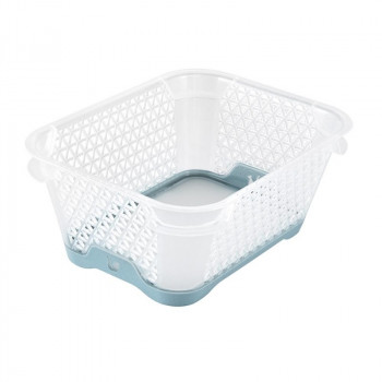 Keeeper minikori A7 Jonas 16x12x7cm läpinäkyvä/sininen