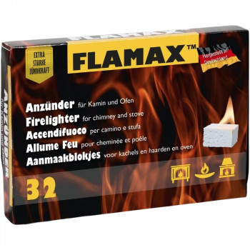 Flamax parafiiniset sytytyspalat, 32 kpl (1318101)