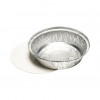 Starpak alumiinivadit kannella, 23 cm, 1000 ml, hopea