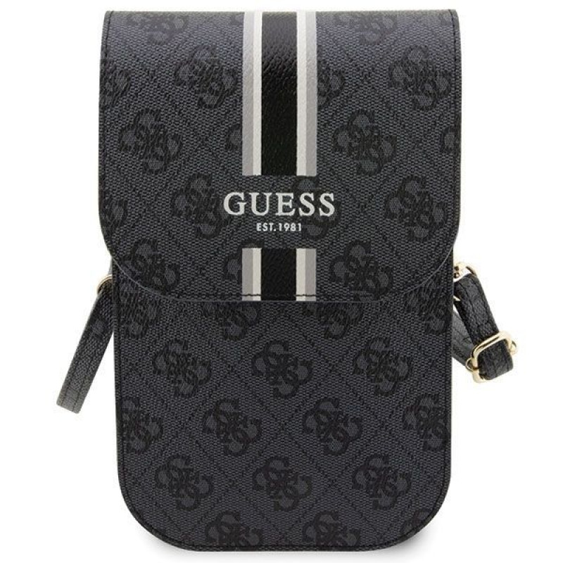 Guess 4G Stripe puhelinkotelo, musta
