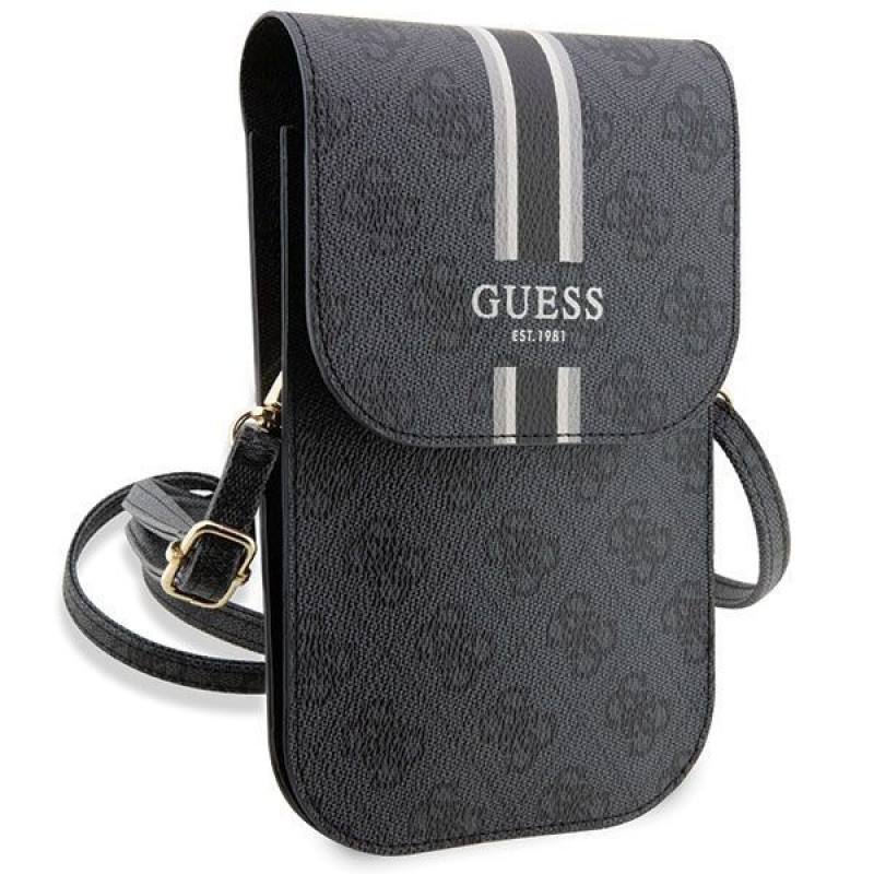 Guess 4G Stripe puhelinkotelo, musta