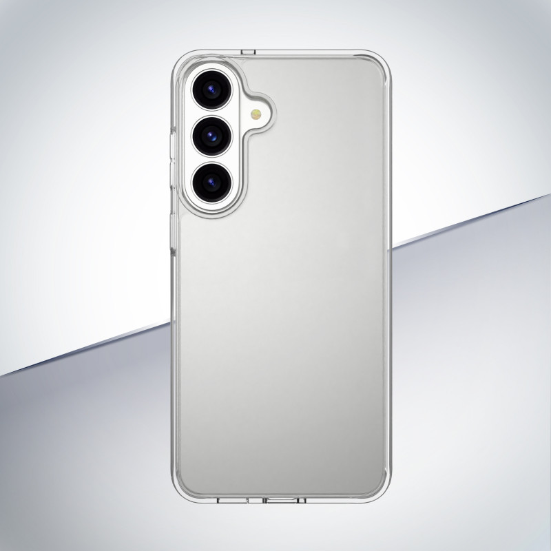 Cellularline Clear Strong kotelo Samsung S26 FE -puhelimelle