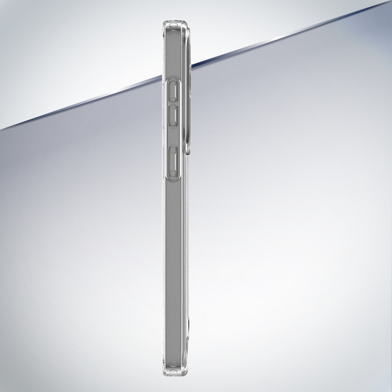 Cellularline Clear Strong kotelo Samsung S26 FE -puhelimelle