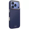 UNIQ Coehl Mirelle kuori iPhone 18 Pro / 17 Pro -magneettilatauksella sininen