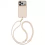 UNIQ Coehl Mirelle kuori iPhone 18 Pro / 17 Pro -magneettilatauksella pinkki