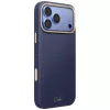 UNIQ Coehl Mirelle kuori iPhone 18 Pro Max / 17 Pro Max -magneettilatauksella sininen