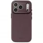 Decoded Leather Backcover – nahkakuori iPhone 18 Pro Max / 17 Pro Max, MagSafe-yhteensopiva (chocolat brown)