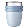 Mepal Ellipse säilytysrasia 0,5 + 0,2 l, Nordic Blue