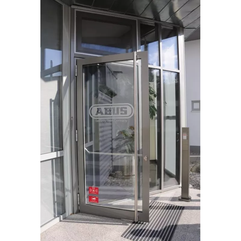 ABUS AU1315 hälytyksen varoitus tarra (UK), 74 x 52,5 mm