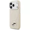 Karl Lagerfeld Karl & Choupette Pins MagSafe -kuori iPhone 17 Pro, beige