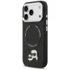 Karl Lagerfeld Karl & Choupette Pins MagSafe -kuori iPhone 17 Pro Maxille, musta
